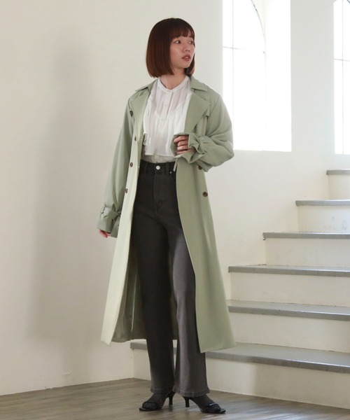 archives（アルシーヴ）の「タイトフレアデニム（デニムパンツ・レディース・グレー/ブルー/ブラック・MEDIUM/SMALL）」の21枚目の写真