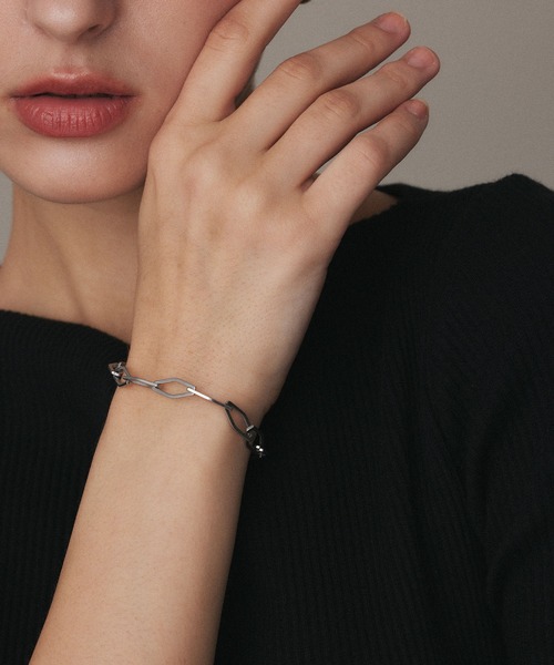 CENE（セネ）の「【CENE】セネ/レジットブレスレット（ブレスレット・レディース・シルバー/ゴールド・FREE）」の9枚目の写真