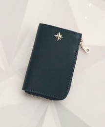 An+u（アンユー）の「W Starスタッズ スマートレザーキーケース（キーケース/キーアクセサリー）」