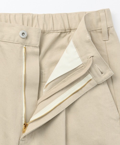 無印良品（ムジルシリョウヒン）の「紳士　木の実から作ったカポック混ワークパンツ（その他パンツ・メンズ・キナリ/ブラック/ダークグリーン/イエロー系2・M/S/XL/XS）」の7枚目の写真