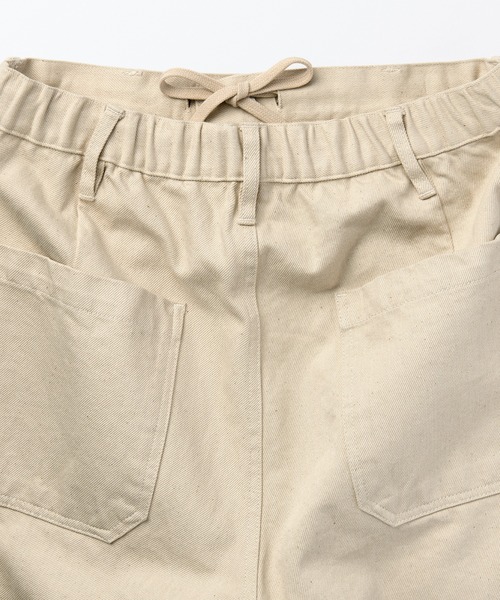 無印良品（ムジルシリョウヒン）の「紳士　木の実から作ったカポック混ワークパンツ（その他パンツ・メンズ・キナリ/ブラック/ダークグリーン/イエロー系2・M/S/XL/XS）」の11枚目の写真