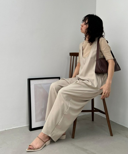 Lajour｜Uネックオールインワン | Rakuten Fashion(楽天