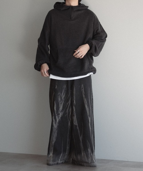 epnok（エプノック）の「アソートデニムワイドパンツ（デニムパンツ・メンズ・ブラック/サックスブルー/チャコールグレー・SMALL/MEDIUM/LARGE）」の9枚目の写真