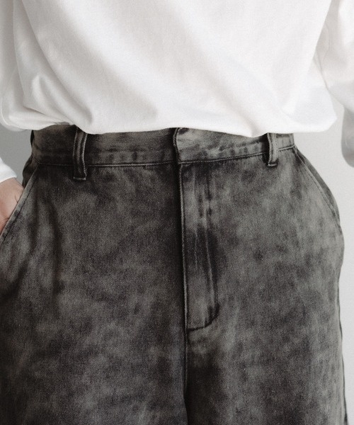 epnok（エプノック）の「アソートデニムワイドパンツ（デニムパンツ・メンズ・ブラック/サックスブルー/チャコールグレー・SMALL/MEDIUM/LARGE）」の12枚目の写真