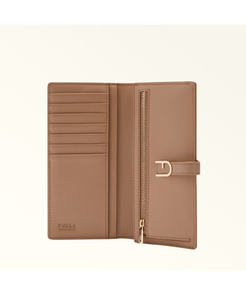 すぐ届く＊FURLA FLOW CONTINENTAL BIFOLD レザー ウォレット すぐ届く＊FURLA FLOW CONTINENTAL BIFOLD レザー ウォレット