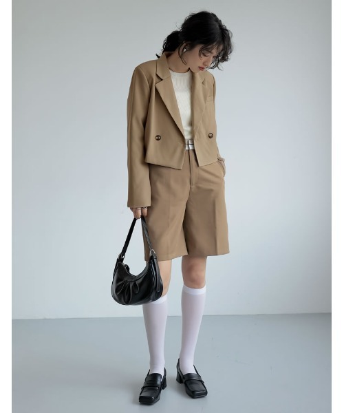 Re:EDIT（リエディ）の「[2024SS COLLECTION][大きいサイズ有]スクエアトゥヒールローファー（ローファー・レディース・シルバー/ブラック/アイボリー・MEDIUM/XX-LARGE/LARGE/X-LARGE/SMALL）」の9枚目の写真