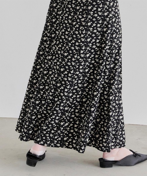 titivate（ティティベイト）の「クルーネックフレアワンピース（ワンピース・レディース・ブラック系その他/ブラック系その他2・M/PS(XS－S)/L/TM）」の10枚目の写真