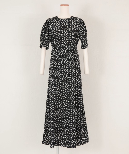 titivate（ティティベイト）の「クルーネックフレアワンピース（ワンピース・レディース・ブラック系その他/ブラック系その他2・M/PS(XS－S)/L/TM）」の13枚目の写真