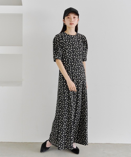 titivate（ティティベイト）の「クルーネックフレアワンピース（ワンピース・レディース・ブラック系その他/ブラック系その他2・M/PS(XS－S)/L/TM）」の22枚目の写真