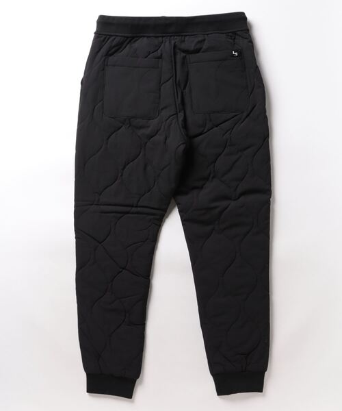 LiSS(リス)の「【LiSS】【定番】ストレッチナイロン キルティングリブパンツ(その他パンツ・メンズ・ブラック・1/2)」の3枚目の写真