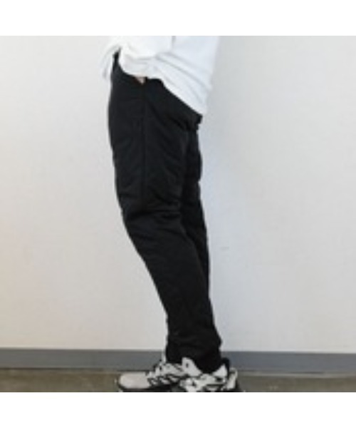 LiSS(リス)の「【LiSS】【定番】ストレッチナイロン キルティングリブパンツ(その他パンツ・メンズ・ブラック・1/2)」の8枚目の写真