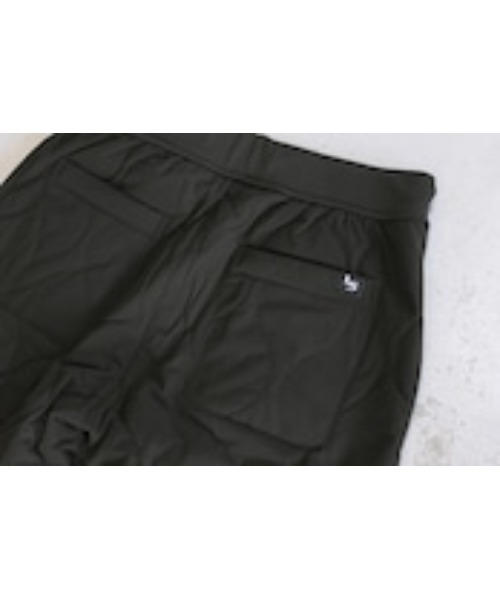 LiSS(リス)の「【LiSS】【定番】ストレッチナイロン キルティングリブパンツ(その他パンツ・メンズ・ブラック・1/2)」の6枚目の写真