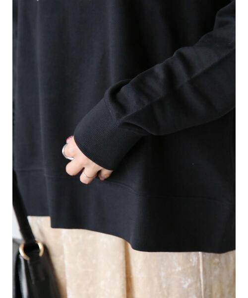 Lugnoncure（ルノンキュール）の「プリント裏毛スウェット（Tシャツ/カットソー・レディース・パープル/オフホワイト/ブラック・F）」の20枚目の写真