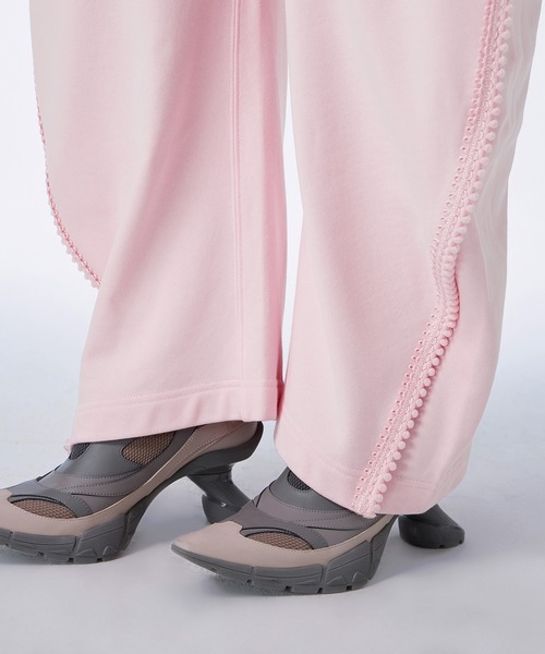 JNBY(ジェーエヌビーワイ)の「Drawstring-waist Fringed Banana Trousers(その他パンツ・レディース・ピンク/ブラウン/ブラック・38/36/34)」の20枚目の写真