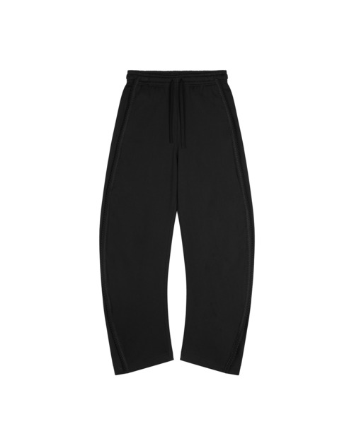 JNBY(ジェーエヌビーワイ)の「Drawstring-waist Fringed Banana Trousers(その他パンツ・レディース・ピンク/ブラウン/ブラック・38/36/34)」の12枚目の写真