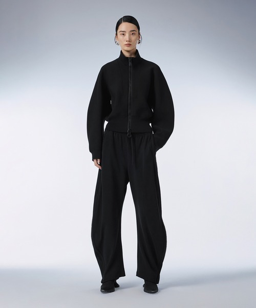 JNBY(ジェーエヌビーワイ)の「Drawstring-waist Fringed Banana Trousers(その他パンツ・レディース・ピンク/ブラウン/ブラック・38/36/34)」の7枚目の写真