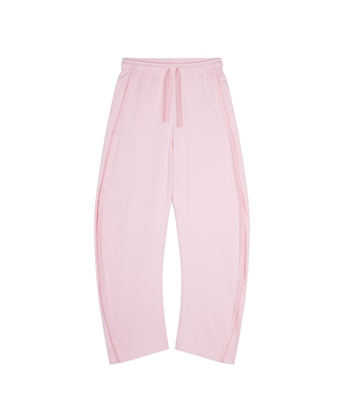 JNBY(ジェーエヌビーワイ)の「Drawstring-waist Fringed Banana Trousers(その他パンツ・レディース・ピンク/ブラウン/ブラック・38/36/34)」の21枚目の写真