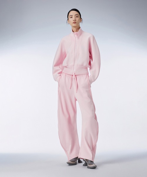 JNBY(ジェーエヌビーワイ)の「Drawstring-waist Fringed Banana Trousers(その他パンツ・レディース・ピンク/ブラウン/ブラック・38/36/34)」の16枚目の写真