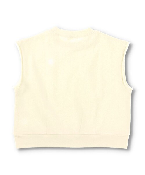 BRANSHES（ブランシェス）の「ミニ裏毛デイリーベスト（ベスト・キッズ・アイボリー/ブラック/ロイヤルブルー・S/M/L/XL）」の7枚目の写真