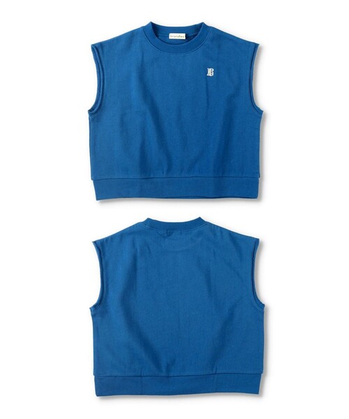 BRANSHES（ブランシェス）の「ミニ裏毛デイリーベスト（ベスト・キッズ・アイボリー/ブラック/ロイヤルブルー・S/M/L/XL）」の11枚目の写真