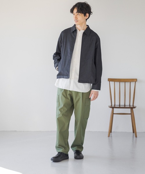 GLOBAL WORK(グローバルワーク)の「アーバンZIPデニムブルゾン/979803(ブルゾン・メンズ・ダークブルー/ネイビー・SMALL/LARGE/MEDIUM/X-LARGE)」の21枚目の写真