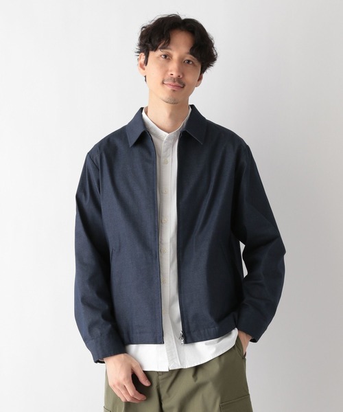 GLOBAL WORK(グローバルワーク)の「アーバンZIPデニムブルゾン/979803(ブルゾン・メンズ・ダークブルー/ネイビー・SMALL/LARGE/MEDIUM/X-LARGE)」の7枚目の写真