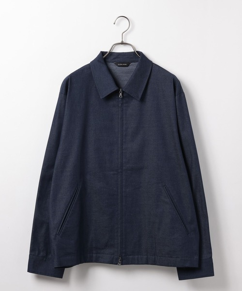 GLOBAL WORK(グローバルワーク)の「アーバンZIPデニムブルゾン/979803(ブルゾン・メンズ・ダークブルー/ネイビー・SMALL/LARGE/MEDIUM/X-LARGE)」の5枚目の写真
