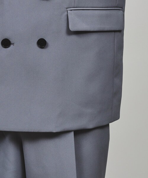 tk.TAKEO KIKUCHI（ティーケータケオキクチ）の「◆Stadt cloth ダブルジャケット（セットアップ対応）（テーラードジャケット・メンズ・ダークグレー/ブラック/ダークブラウン・01/02/03）」の16枚目の写真