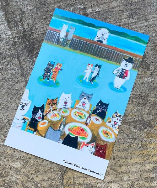 salle de bal（サルデバル）の「Pepe Shimada / ペペ島田 ポストカード