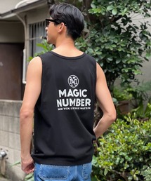 【MAGIC NUMBER】STOCK LOGO US COTTON TANK