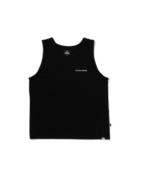 MAGIC NUMBER（マジック ナンバー）の「【MAGIC NUMBER】STOCK LOGO US COTTON TANK（タンクトップ・メンズ・ホワイト/ブラック・MEDIUM/LARGE/X-LARGE）」の9枚目の写真