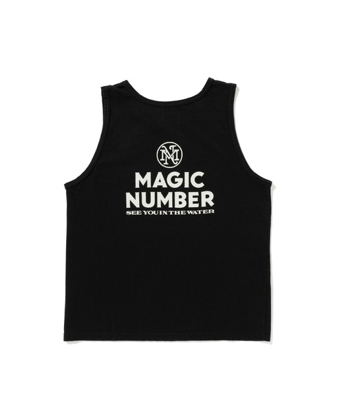 MAGIC NUMBER（マジック ナンバー）の「【MAGIC NUMBER】STOCK LOGO US COTTON TANK（タンクトップ・メンズ・ホワイト/ブラック・MEDIUM/LARGE/X-LARGE）」の10枚目の写真