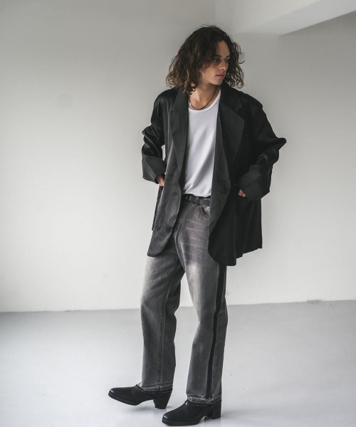 【ReinSein】★送料・関税込★ウォッシュドパターンデニムパンツ ReinSein】☆送料・関税込☆ウォッシュドパターンデニムパンツ