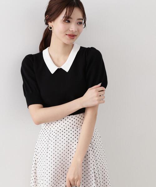 Malbon 襟付きセーター ゴルフ女子必見⛳上品カジュアル 美品✨ PROPORTION BODY DRESSING（プロポーションボディドレッシング