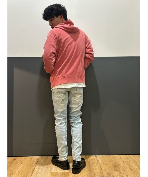 BACK NUMBER(バックナンバー)の「【BACK NUMBER】フェード加工カラー ZIPパーカー(パーカー・メンズ・ブラック/ブルー/レッド・M/L/XL)」の22枚目の写真