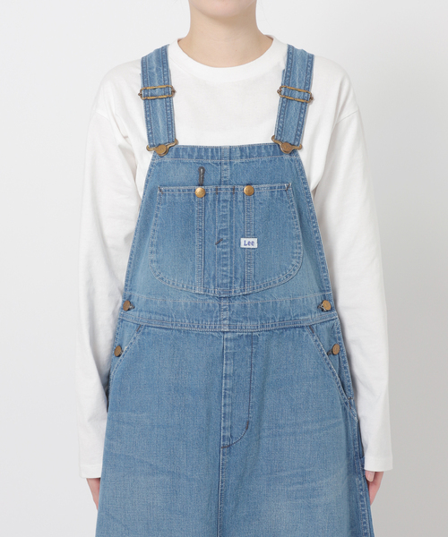 セール】【LEE/リー】別注 MIYAKO.T デニムサロペットスカート