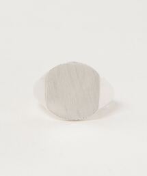 『SBLT』ユニセックス 925シルバー 印台デザイン リング