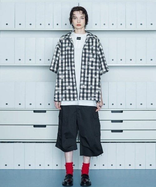 NEONSIGN(ネオンサイン)の「NEONSIGN/ネオンサイン/Error ”LA” T-Shirts(Tシャツ/カットソー・メンズ・ホワイト・48)」の3枚目の写真