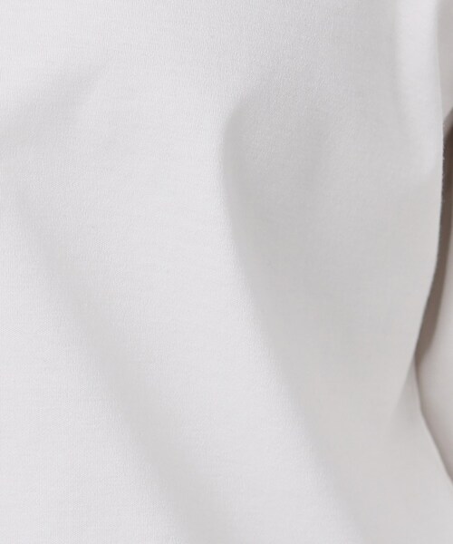 UNTITLED(アンタイトル)の「◆【接触冷感/抗菌防臭/洗える】アイスクリアコットン 5分袖Tシャツ(Tシャツ/カットソー・レディース・オフホワイト/チャコールグレー/ブラック・00/02/04/44/48/50)」の10枚目の写真