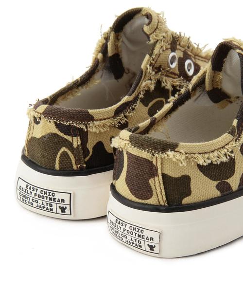 coen（コーエン）の「【coen kids】キャンバススリッポン15FW（16cm～20cm）（スリッポン・キッズ・ホワイト/ネイビー/その他1・XX-LARGE/SMALL/MEDIUM/X-LARGE/LARGE）」の9枚目の写真