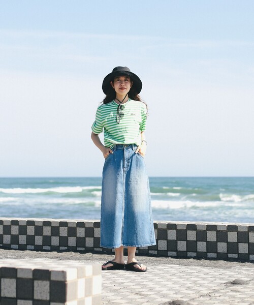 LACOSTE（ラコステ）の「LACOSTE / クルーネック ボーダー T
