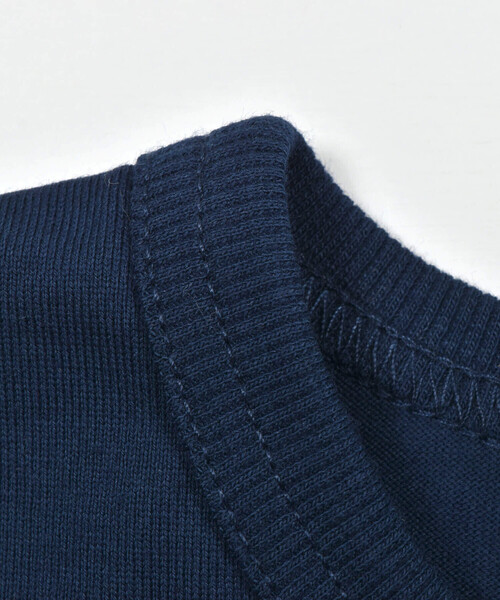 BeBe（ベベ）の「【お揃い】ギンガムチェックポケット配色天竺Tシャツ(90~150cm)（Tシャツ/カットソー・キッズ・グリーン/ネイビー・130cm/120cm/110cm/140cm/100cm/150cm/90cm）」の17枚目の写真