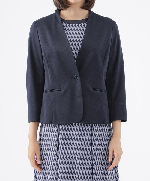 ラミージャケット　ホワイト ラミージャケット ホワイト v540 ラミーミックスシアー