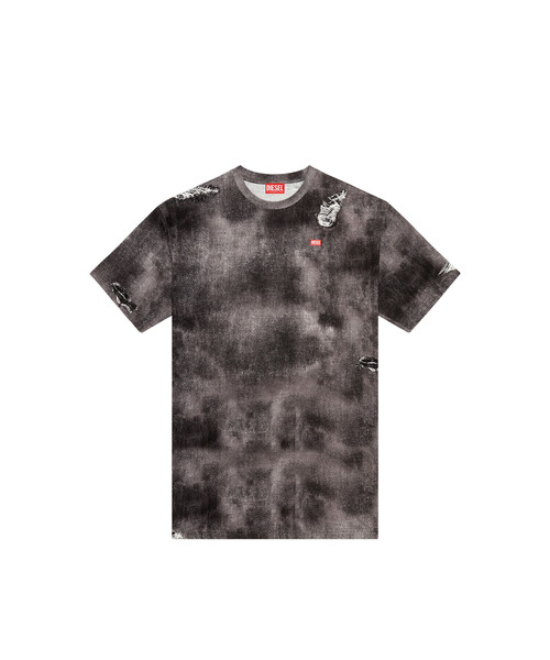 DIESEL(ディーゼル)の「メンズ Tシャツ T-WASH-N2(Tシャツ/カットソー・メンズ・ブラック・SMALL/MEDIUM/LARGE/X-LARGE/XX-LARGE/X-SMALL/XXX-LARGE)」の5枚目の写真