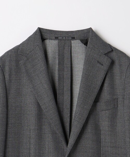 green label relaxing(グリーンレーベルリラクシング)の「REDA メッシュ 柄 2B RG ジャケット(テーラードジャケット・メンズ・グレー/その他1・42/44/46/48/50/52)」の10枚目の写真