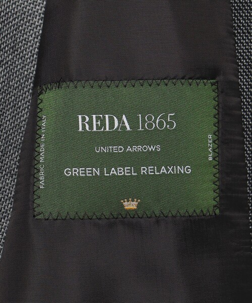 green label relaxing(グリーンレーベルリラクシング)の「REDA メッシュ 柄 2B RG ジャケット(テーラードジャケット・メンズ・グレー/その他1・42/44/46/48/50/52)」の16枚目の写真