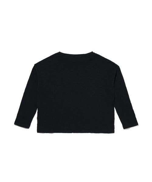 Levi's(リーバイス)の「Levi's/リーバイス ロングスリーブTシャツ ブラック MARGOT(Tシャツ/カットソー・レディース・ブラック・M/S/XS)」の7枚目の写真