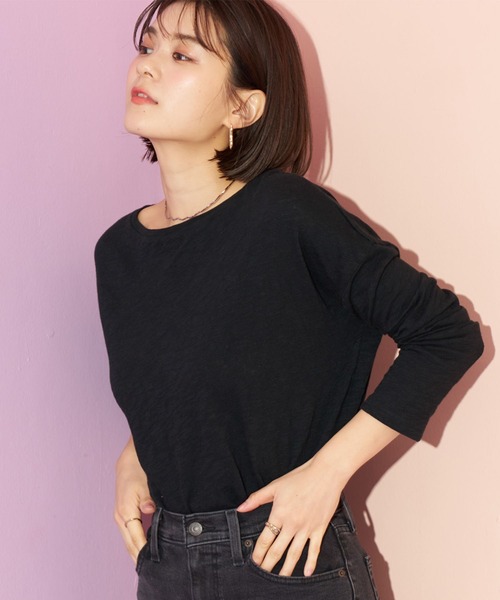 Levi's(リーバイス)の「Levi's/リーバイス ロングスリーブTシャツ ブラック MARGOT(Tシャツ/カットソー・レディース・ブラック・M/S/XS)」の16枚目の写真
