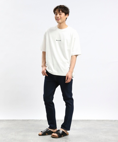 GLOBAL WORK Smile Seed Store（グローバルワーク スマイルシードストア）の「コットンプリントTシャツ半袖/984098（Tシャツ/カットソー・メンズ・ホワイト系その他6/ブラック/チャコール/オフホワイト・LARGE/X-LARGE/SMALL/MEDIUM）」の11枚目の写真