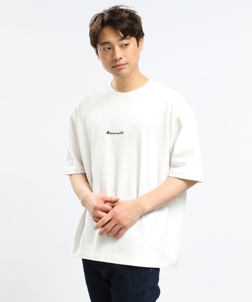 GLOBAL WORK Smile Seed Store（グローバルワーク スマイルシードストア）の「コットンプリントTシャツ半袖/984098（Tシャツ/カットソー・メンズ・ホワイト系その他6/ブラック/チャコール/オフホワイト・LARGE/X-LARGE/SMALL/MEDIUM）」の14枚目の写真